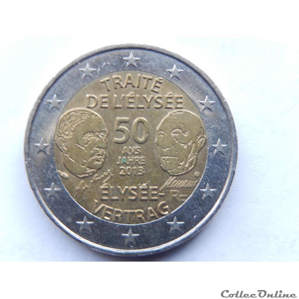monnaie euro france traite de elysee