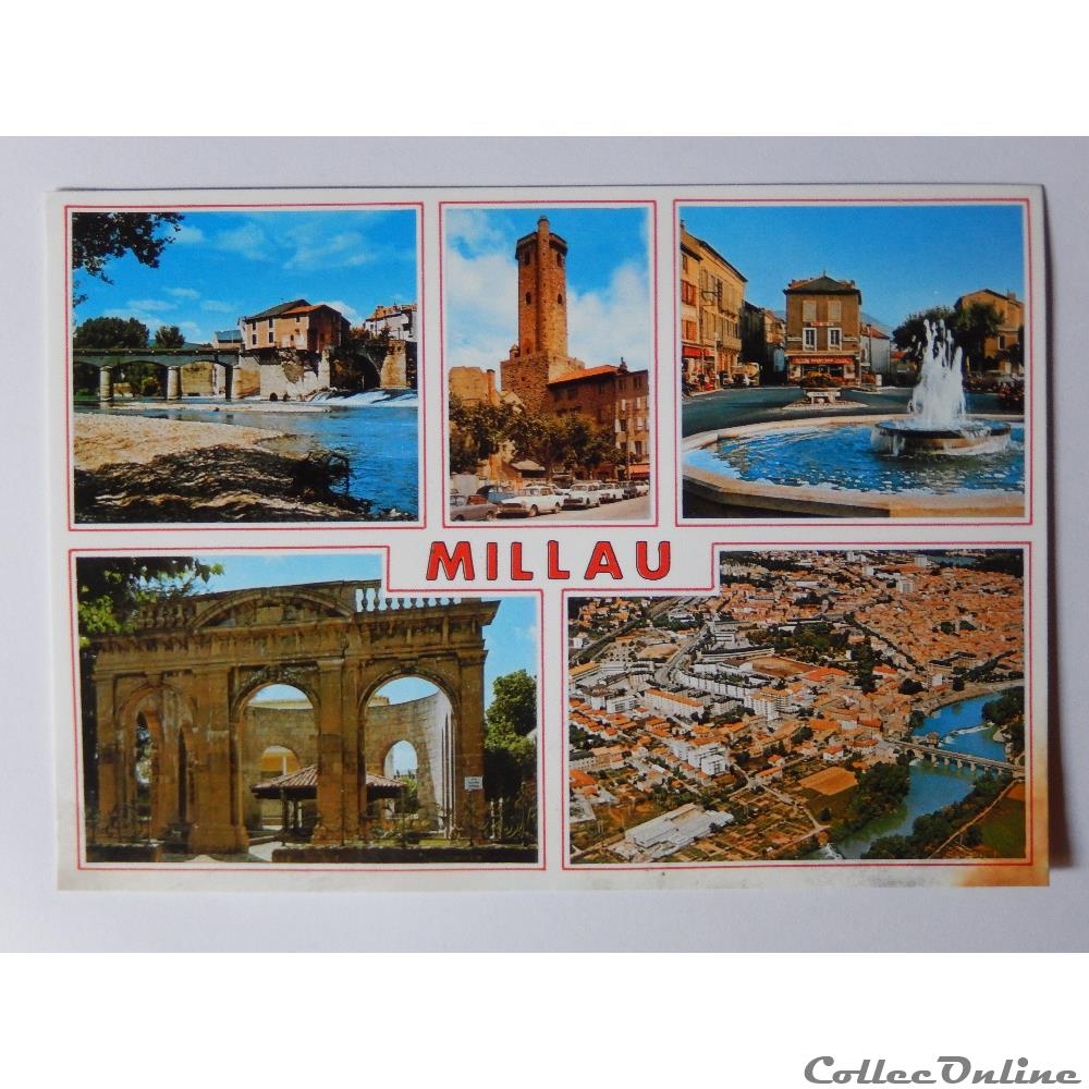 CP de l'Aveyron, Millau. carte postale france midi pyrenee cp de aveyron millau