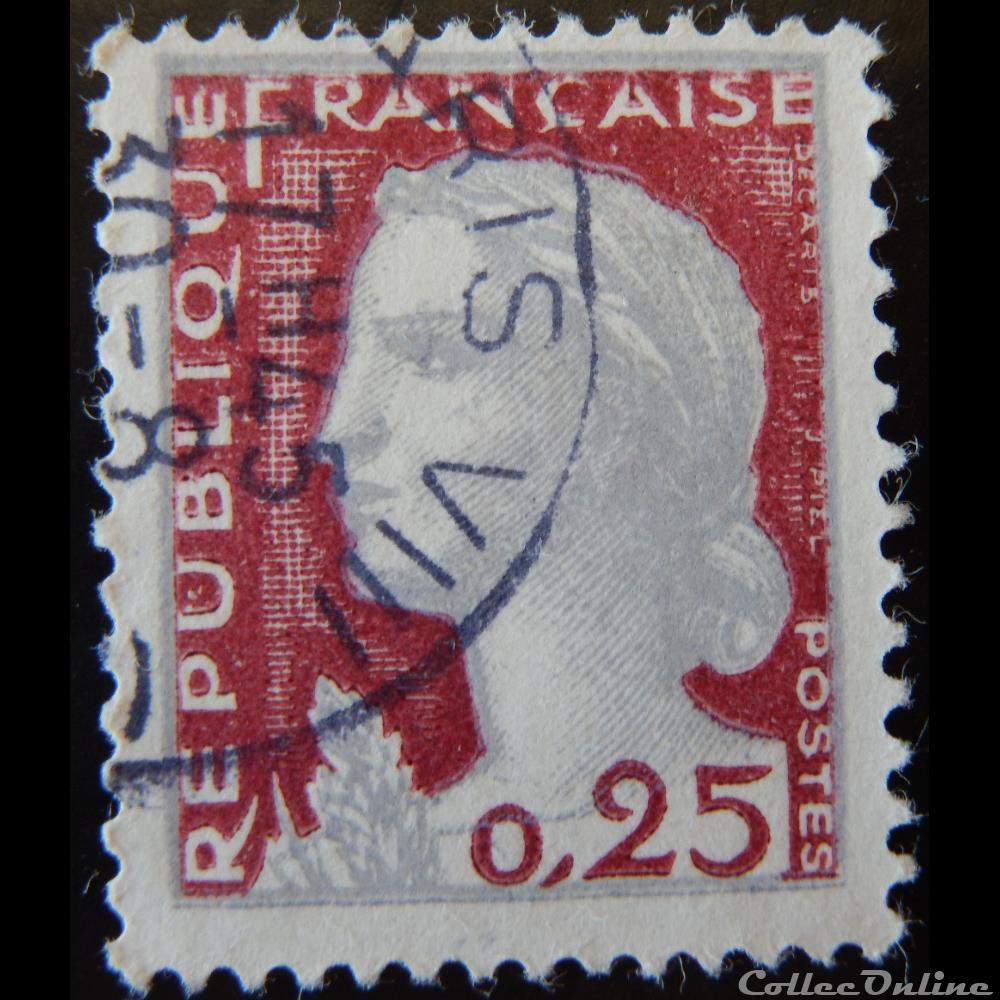 Marianne De Decaris 0 25 F De 1960 Stamps Europe France