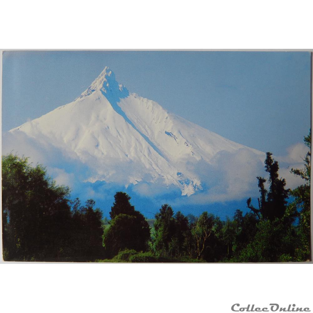 CP du Chili, volcan Puntiagudo carte postale amerique rhone alpe cp du chili volcan puntiagudo