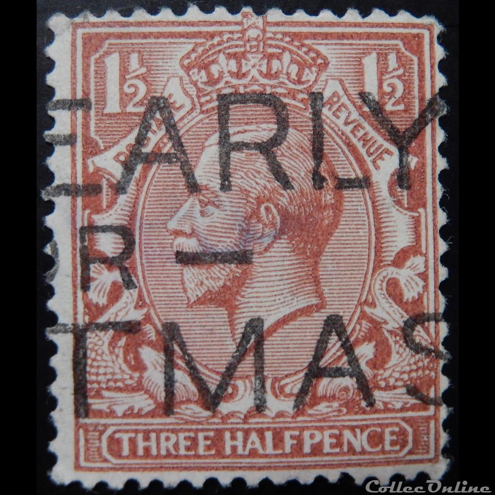 timbre europe royaume uni 00141 roi georges v 1 1 2d de 1912