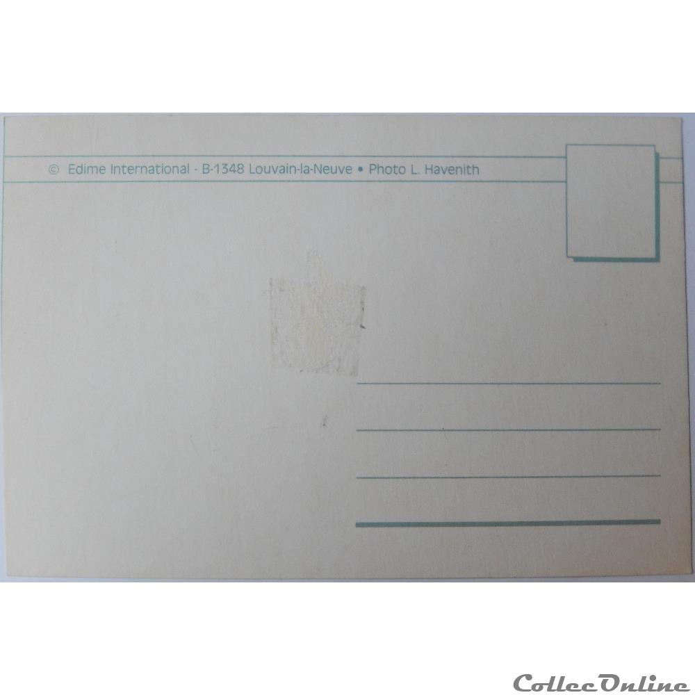 carte postale europe basse normandie cp citation biblique crocus