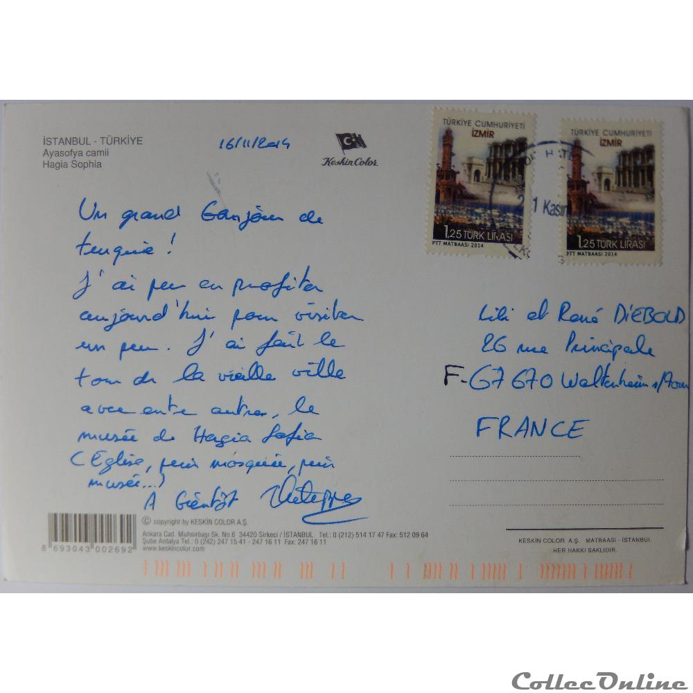 CP de Turquie, Istanbul carte postale europe alsace cp de turquie istanbul