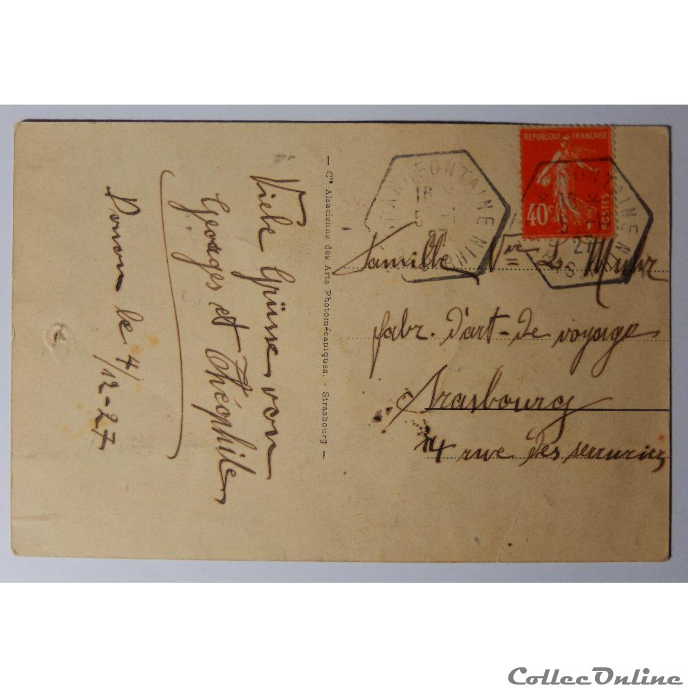 CPA du Donon, le musée, Bas-Rhin carte postale france alsace cpa du donon le musee bas rhin