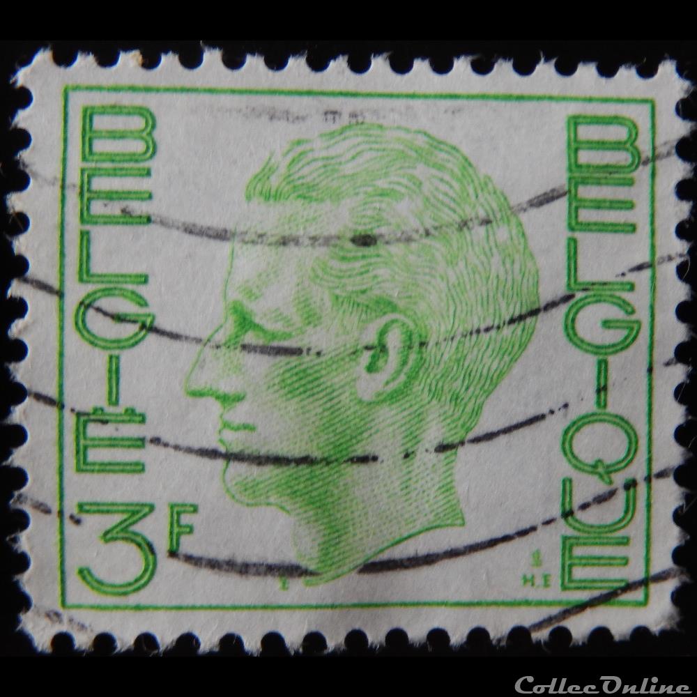 Belgique 01687 roi Baudouin 3F de 1973 timbre europe belgique 01687 roi baudouin 3f de 1973