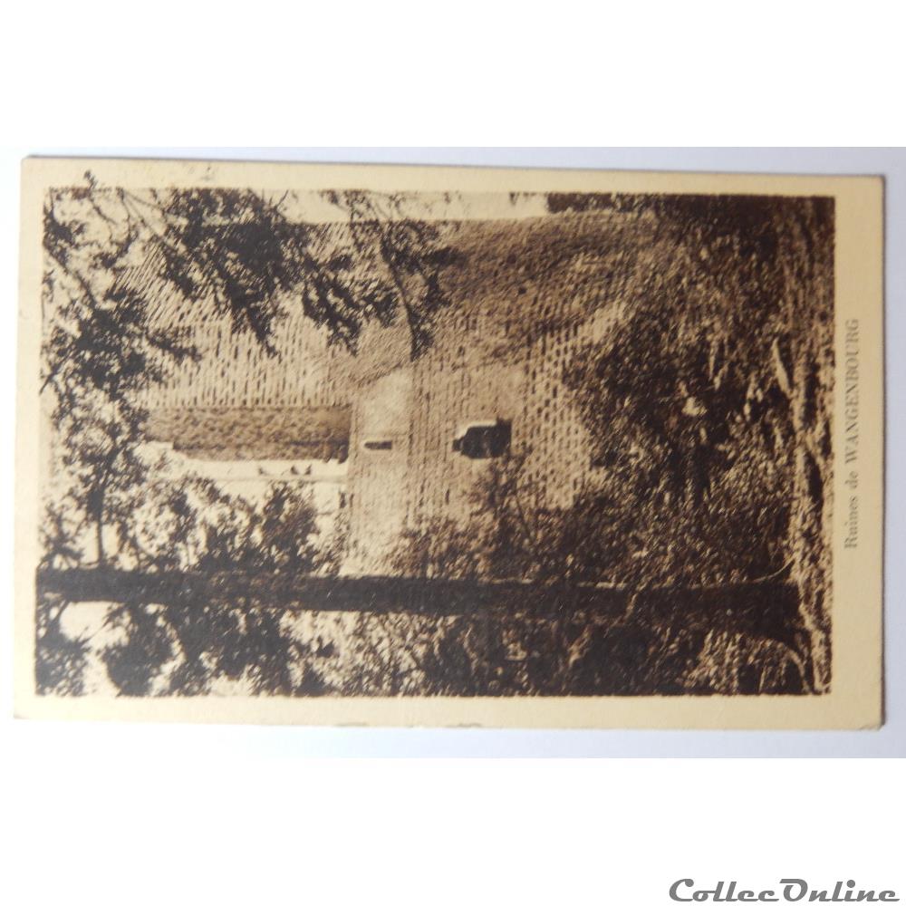 CPA de Wangenbourg, ruines, Bas-Rhin carte postale france alsace cpa de wangenbourg ruines bas rhin