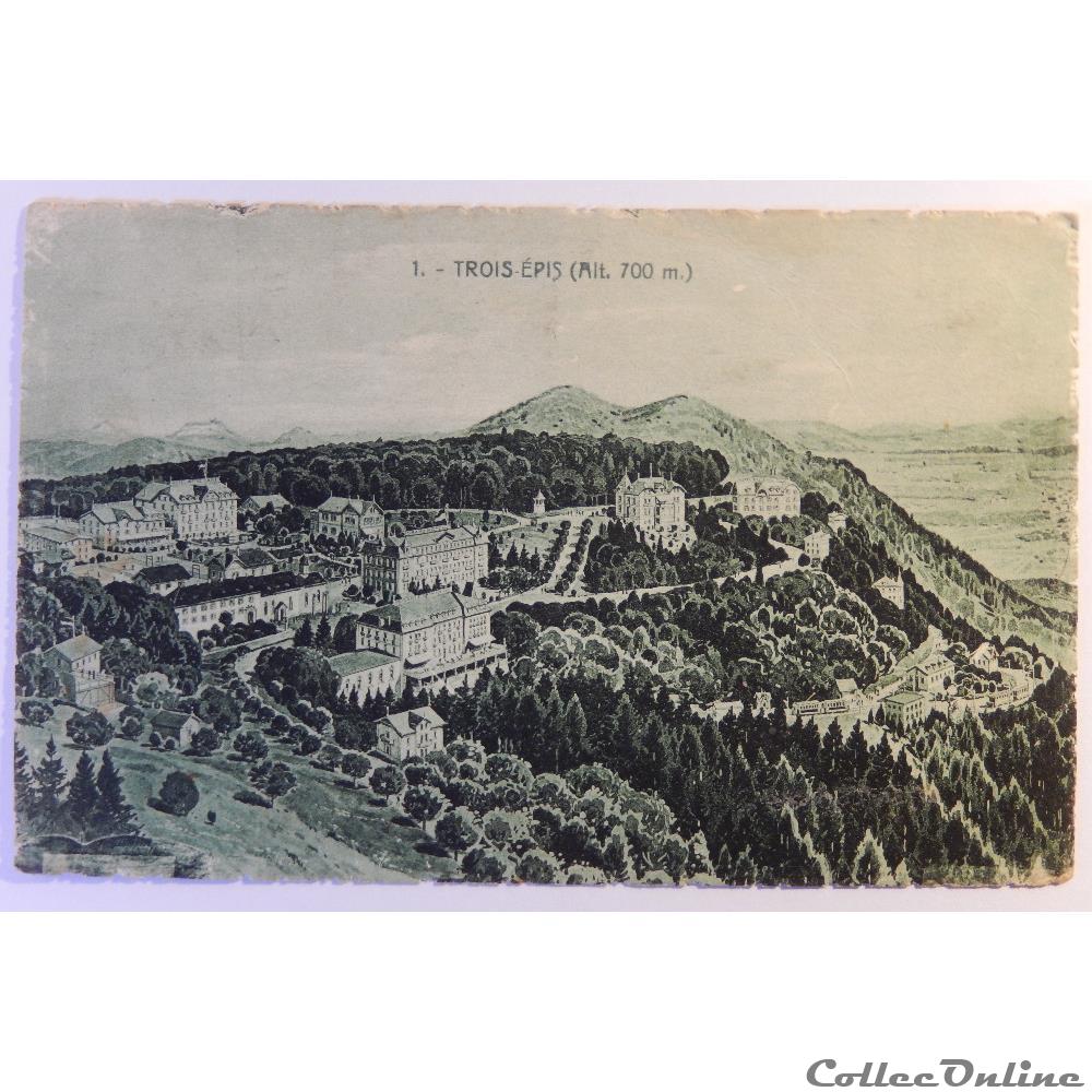 CPA des Trois-Epis, Haut-Rhin carte postale france alsace cpa des trois epis haut rhin