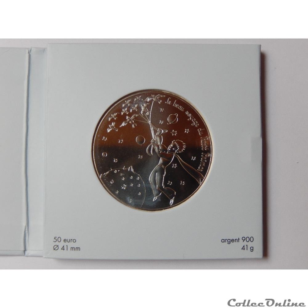monnaie france moderne 50 euros le petit prince et les oiseaux 2016