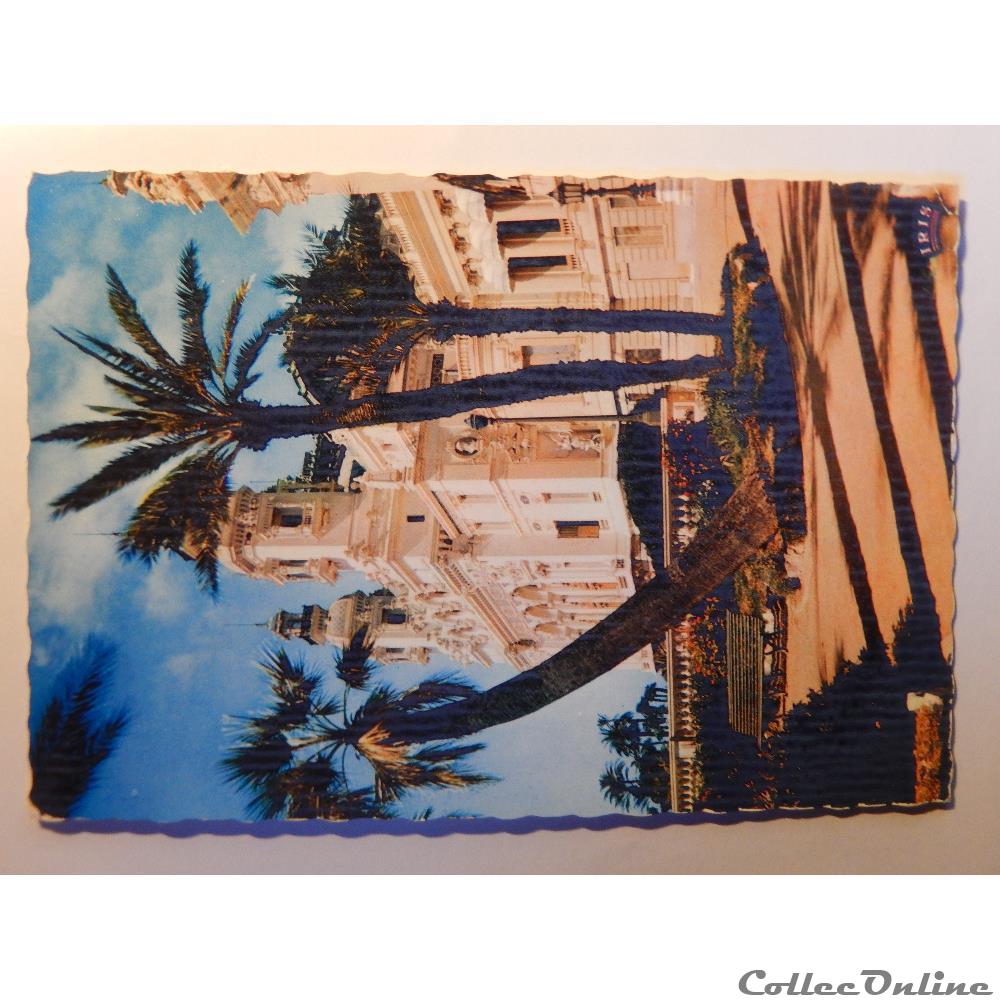 CPA de Monte-Carlo, le Casino et des terrasses. carte postale europe languedoc roussillon cpa de monte carlo le casino et des terrasses