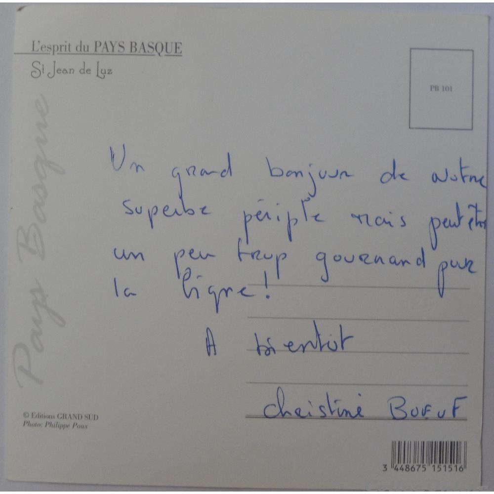 carte postale france aquitaine cp des pyrenees atlantiques saint jean de luz