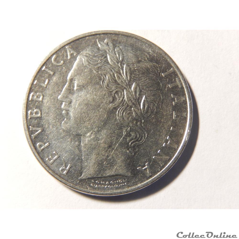 Italie, 100 lires 1965 3 monnaie monde italie 100 lires 1965