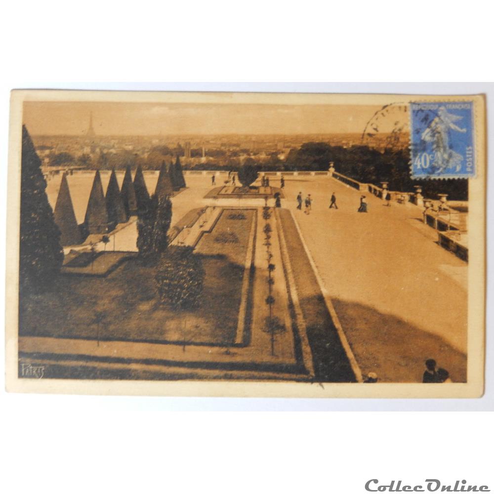 CPA de Paris, Parc Saint-Cloud carte postale france ile cpa de paris parc saint cloud