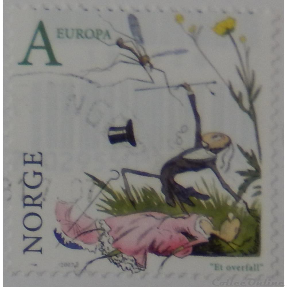 Norvège 0???? un assaut A europa de 2007 timbre europe norvege 0 un assaut a europa de 2007