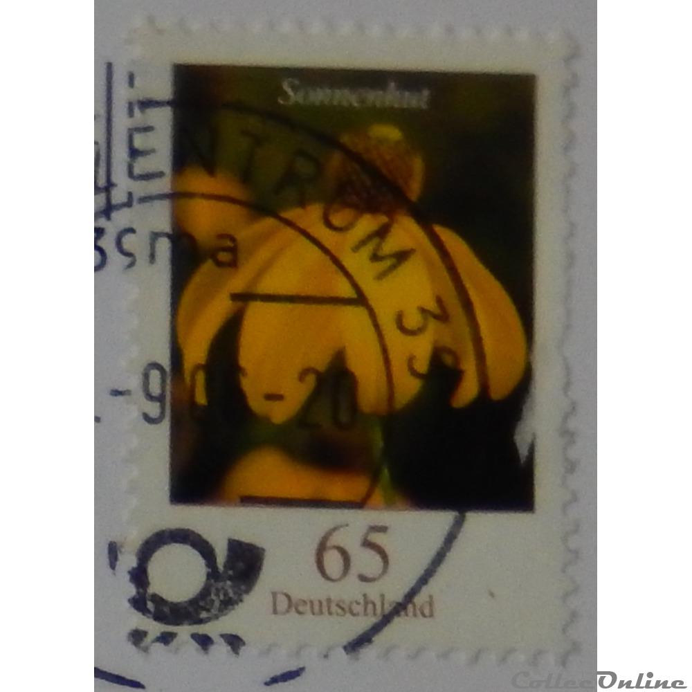Allemagne RFA 02347 fleur Ruddbeckia 65c de 2006 3 timbre europe allemagne rfa 02347 fleur ruddbeckia 65c de 2006