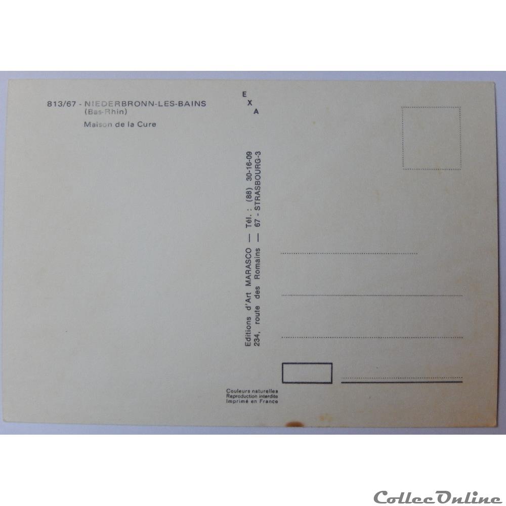 carte postale france alsace cp du bas rhin niederbronn les bains