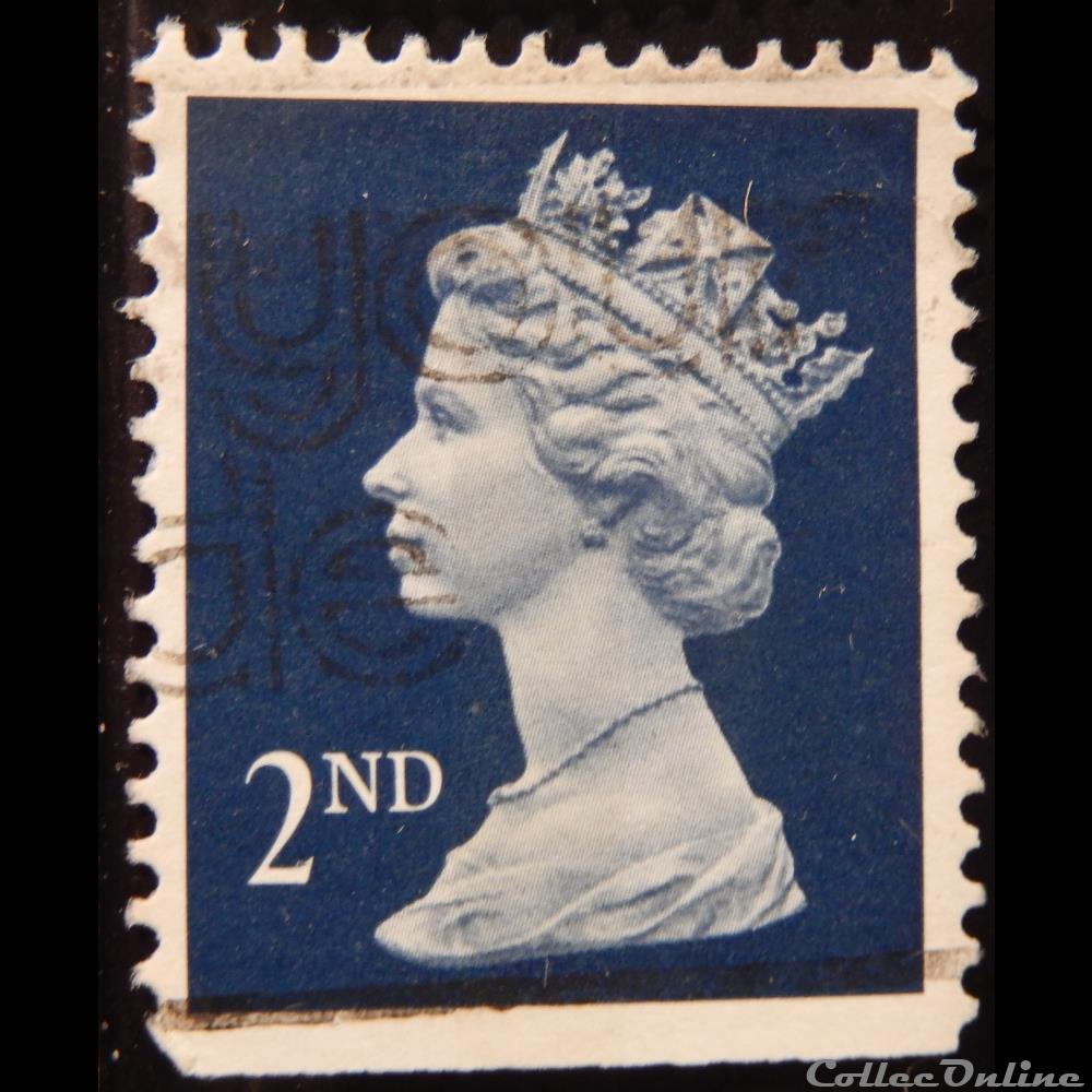 timbre europe royaume uni 01475a reine elisabeth ii 2nd de 1990