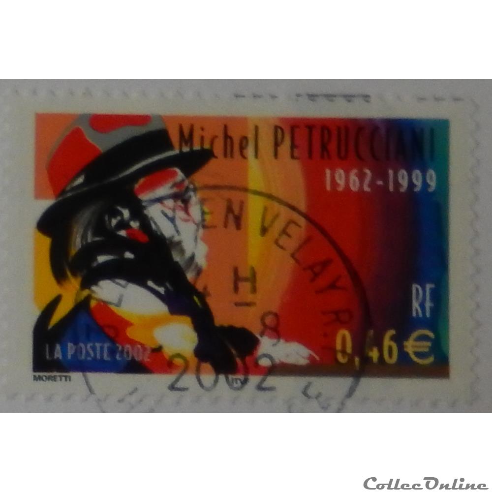 03505 Michel Petrucciani 1962-1999 0.46€ de 2002 timbre france 03505 michel petrucciani 1962 1999 0 46 de 2002