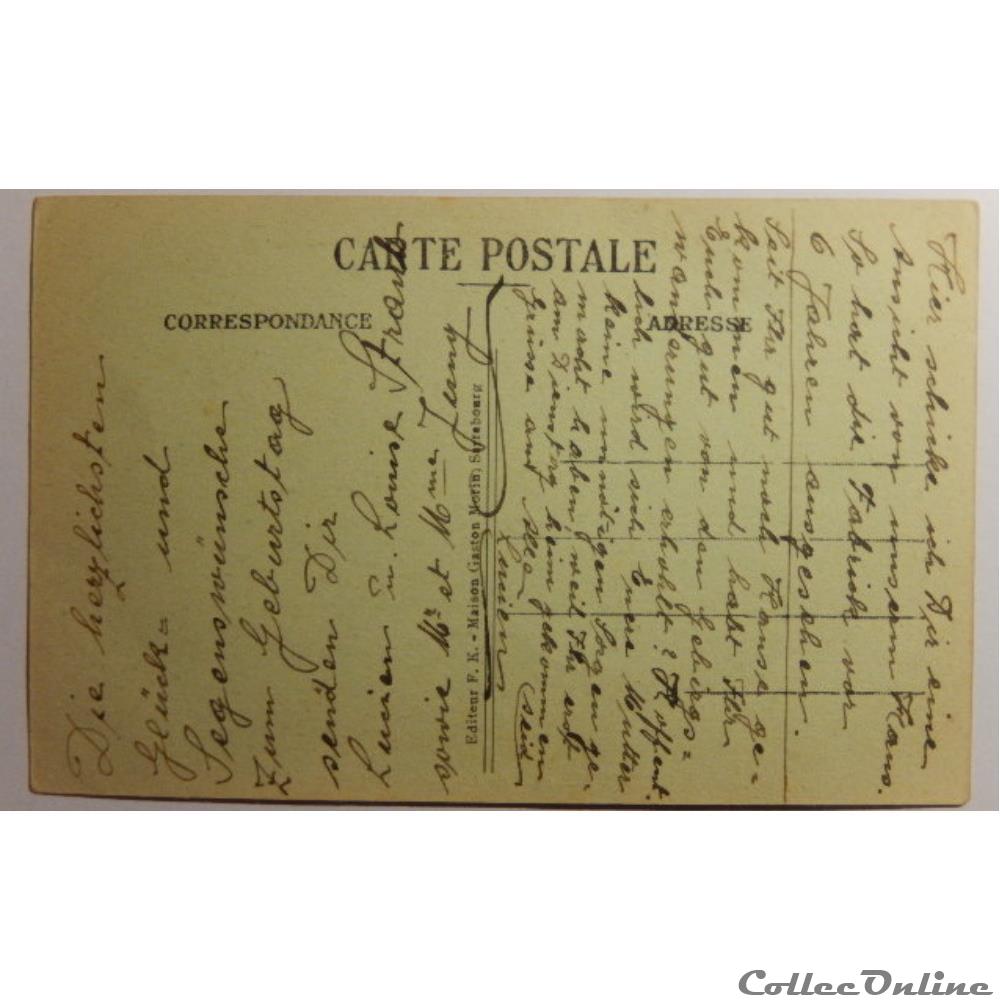 carte postale france lorraine cpa de moselle hoffmuhl