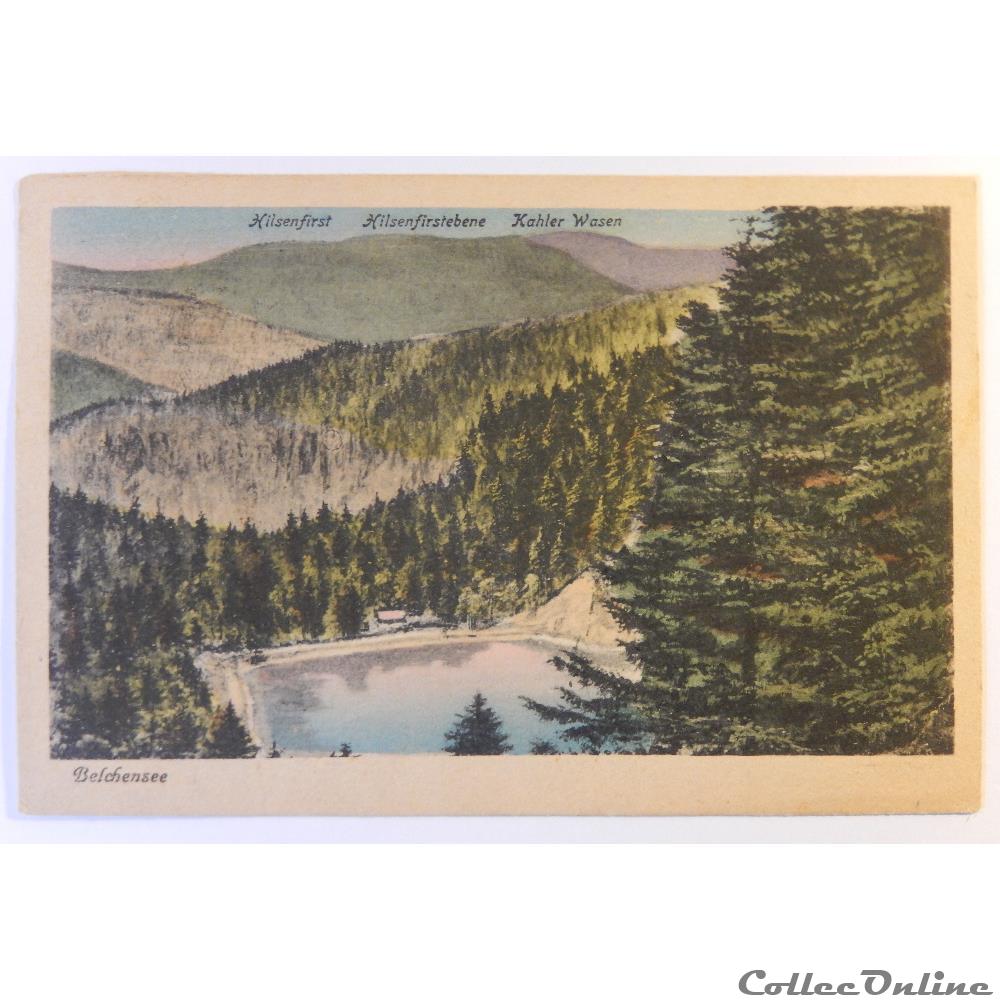 carte postale france alsace cpa du lac du ballon haut rhin
