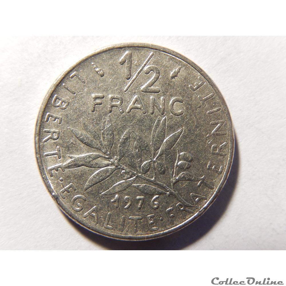 50 centimes Semeuse 1976 monnaie france moderne 50 centimes semeuse 1976