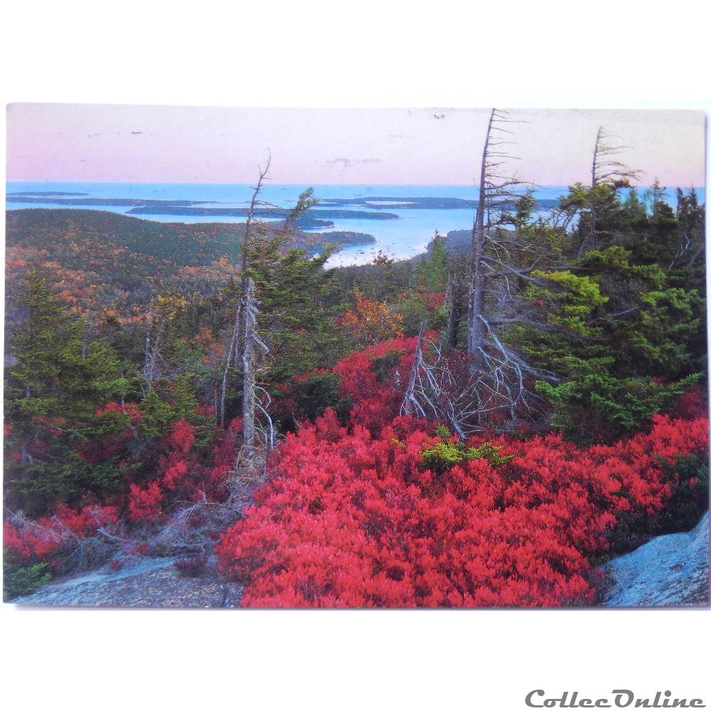 CP des Etats-Unis, Maine, Northeast Harbor carte postale amerique provence cote azur cp des etats unis maine northeast harbor