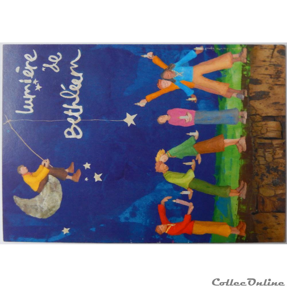 carte postale rhone alpe cp peinture