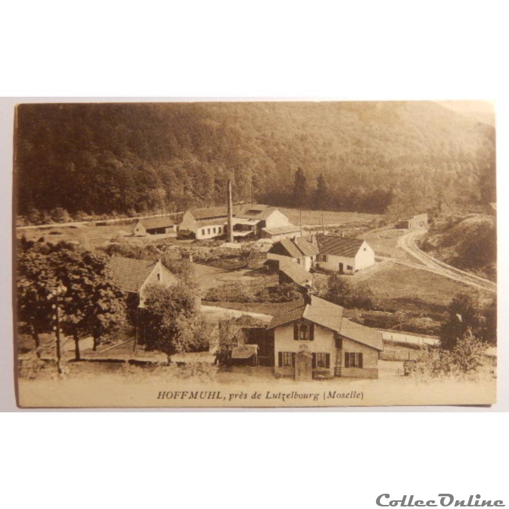 carte postale france lorraine cpa de moselle hoffmuhl