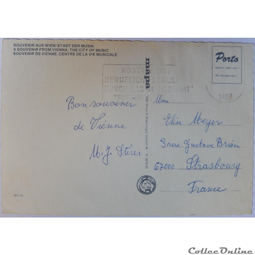 carte postale europe provence cote d azur cp autriche vienne