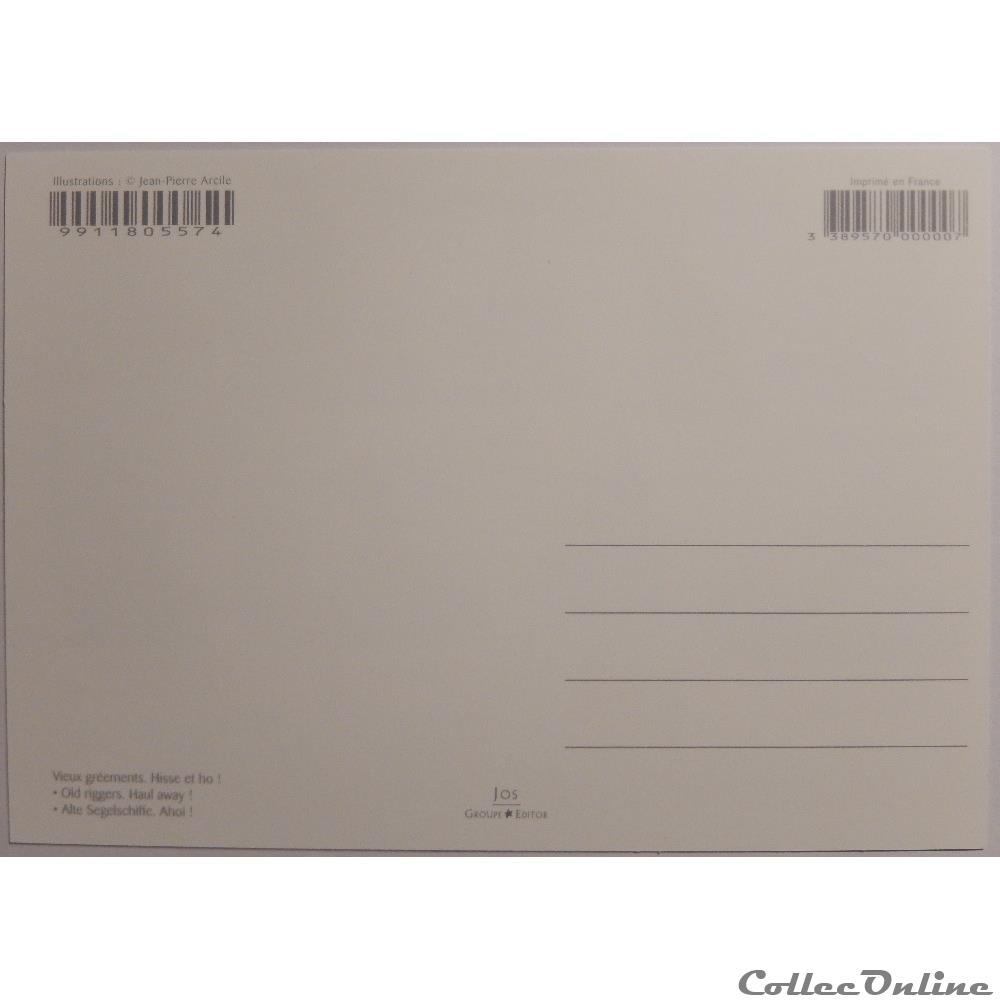 carte postale europe limousin cp bateaux vieux greements