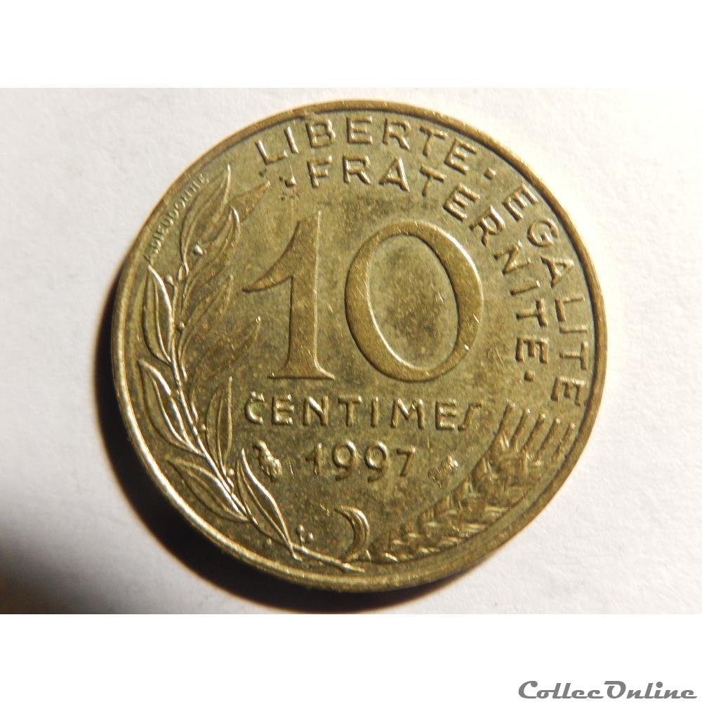 10 centimes Marianne 1997 monnaie france moderne 10 centimes marianne 1997