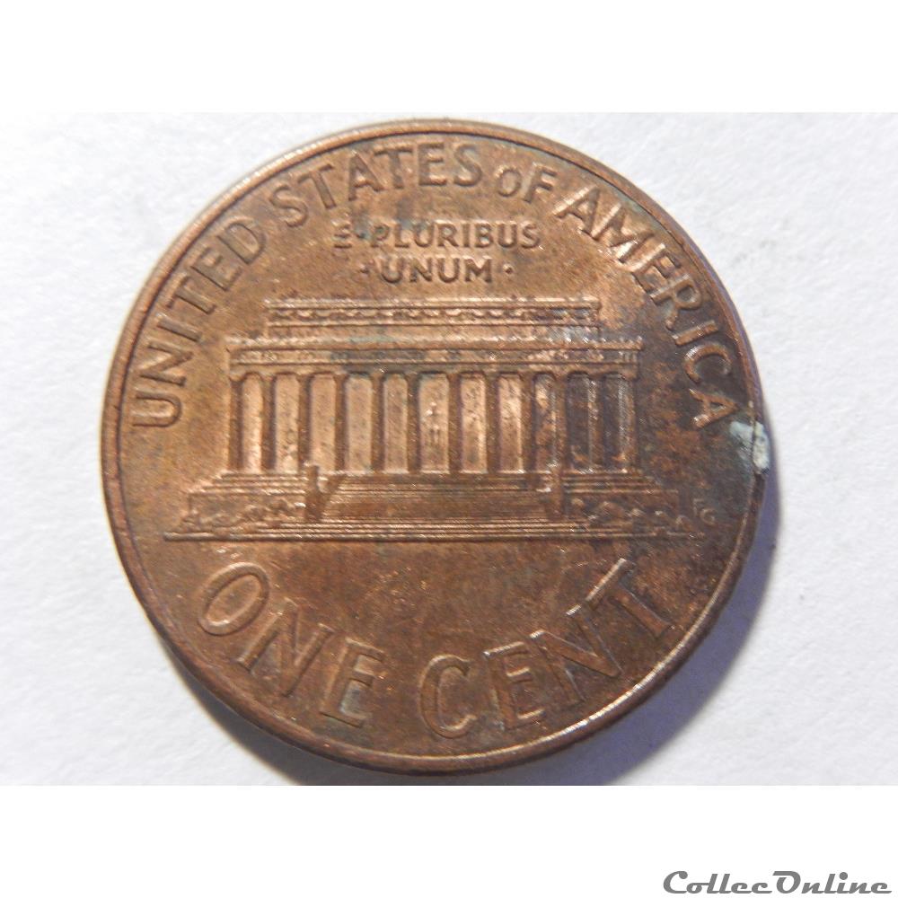 1 cent de 2000 D monnaie monde etat uni 1 cent de 2000 d