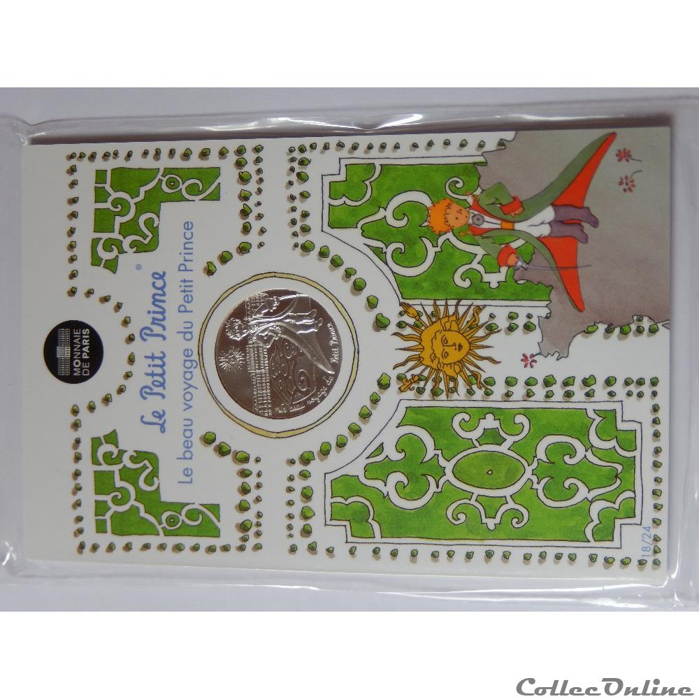 monnaie france moderne 10 euros le beau voyage du petit prince visite le chateau de versailles