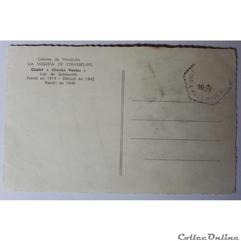 CPA de Schiessroth, La Vogésia de Strasbourg, Haut-Rhin carte postale france alsace cpa de schiessroth la vogesia de strasbourg haut rhin