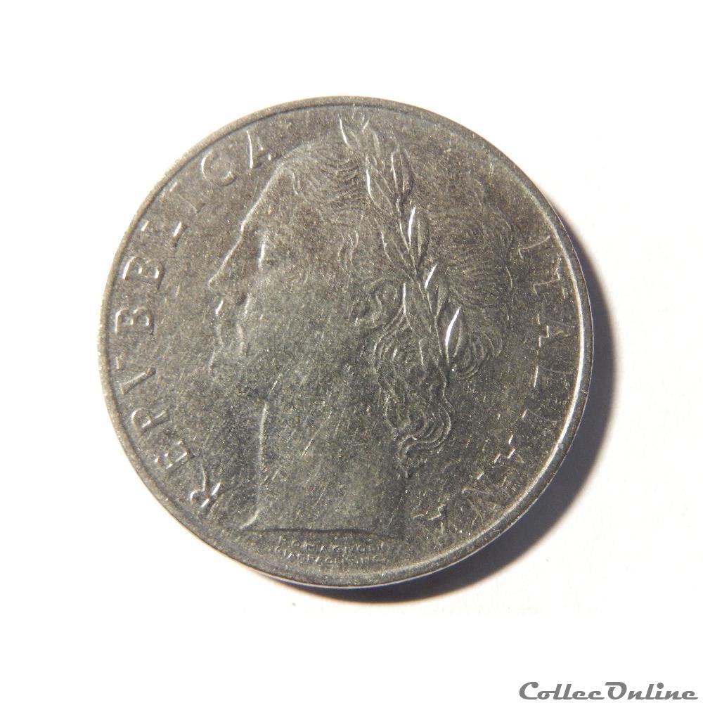 Italie, 100 lires 1956 3 monnaie monde italie 100 lires 1956