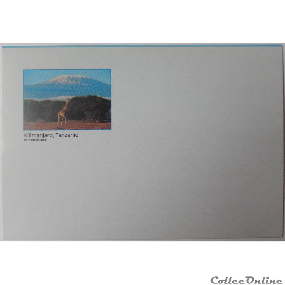 carte postale afrique provence cote azur cp de tanzanie le kilimanjaro