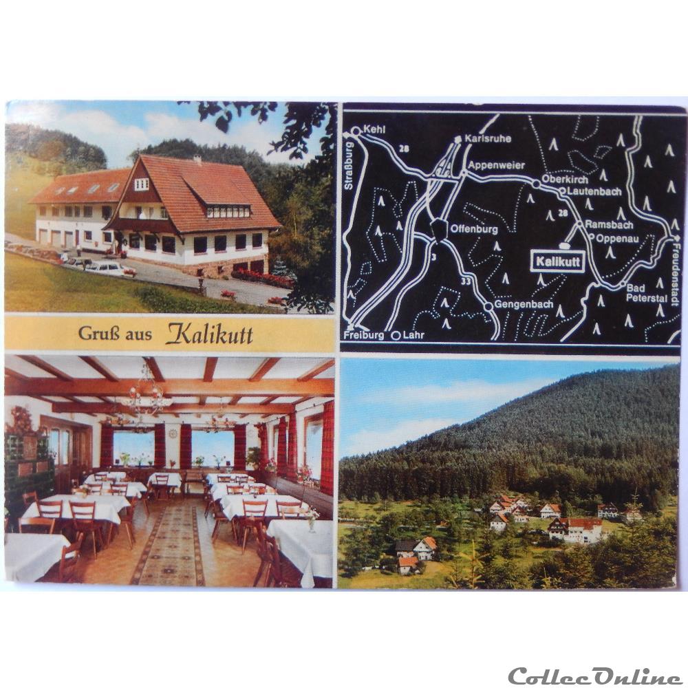 carte postale europe aquitaine cp allemagne bade wurtemberg oppenau
