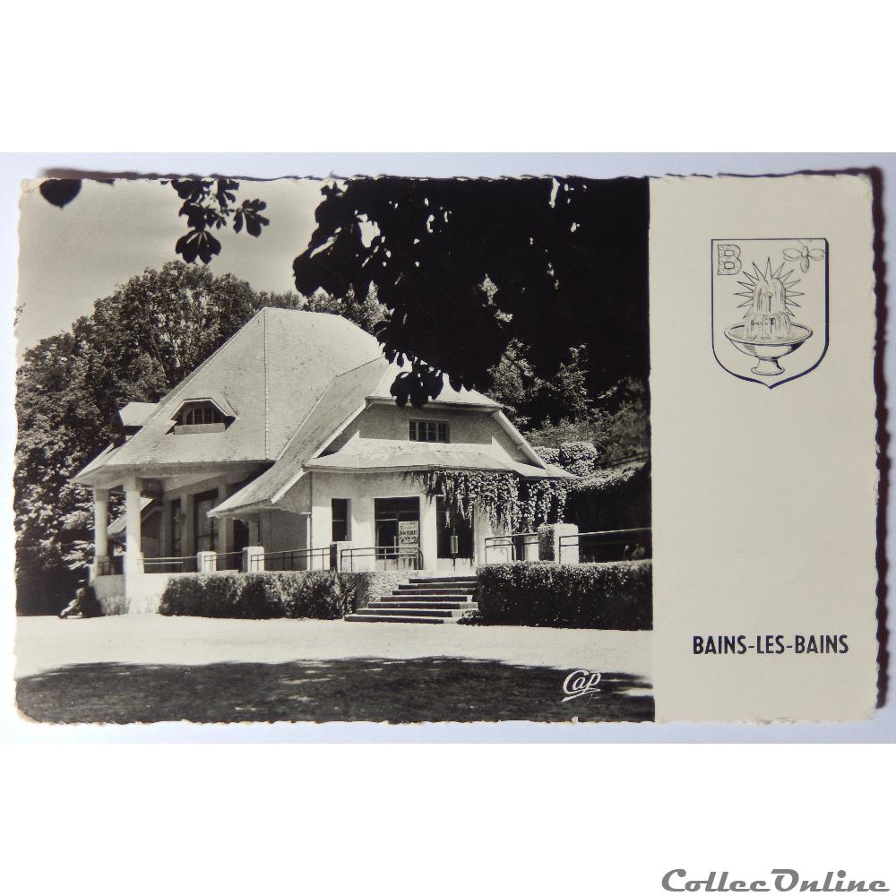 CPA des Vosges, Bains-les-Bains, la Potinière carte postale france lorraine cpa des vosges bains les bains la potiniere