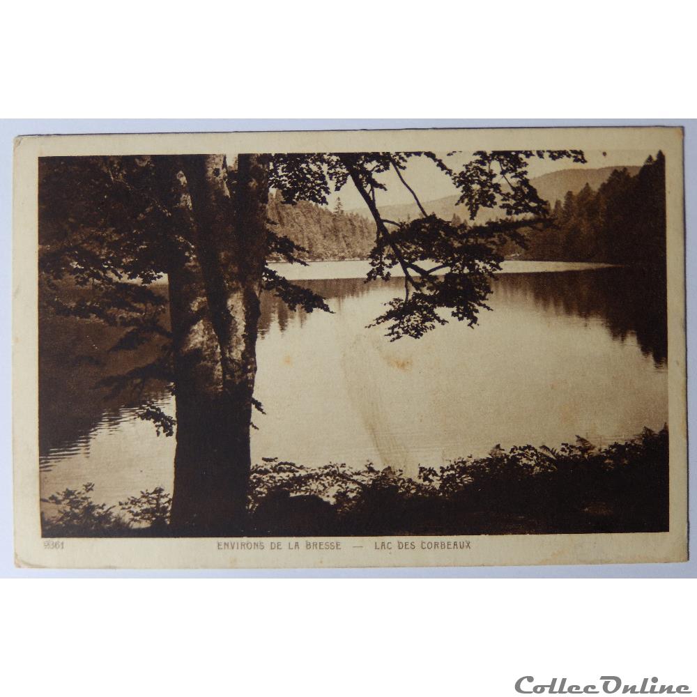 CPA des Vosges, La Bresse, lac des Corbeaux carte postale france lorraine cpa des vosges la bresse lac des corbeaux