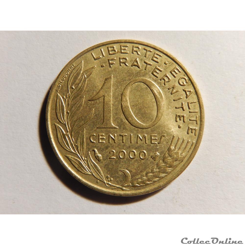10 centimes Marianne 2000 monnaie france moderne 10 centimes marianne 2000