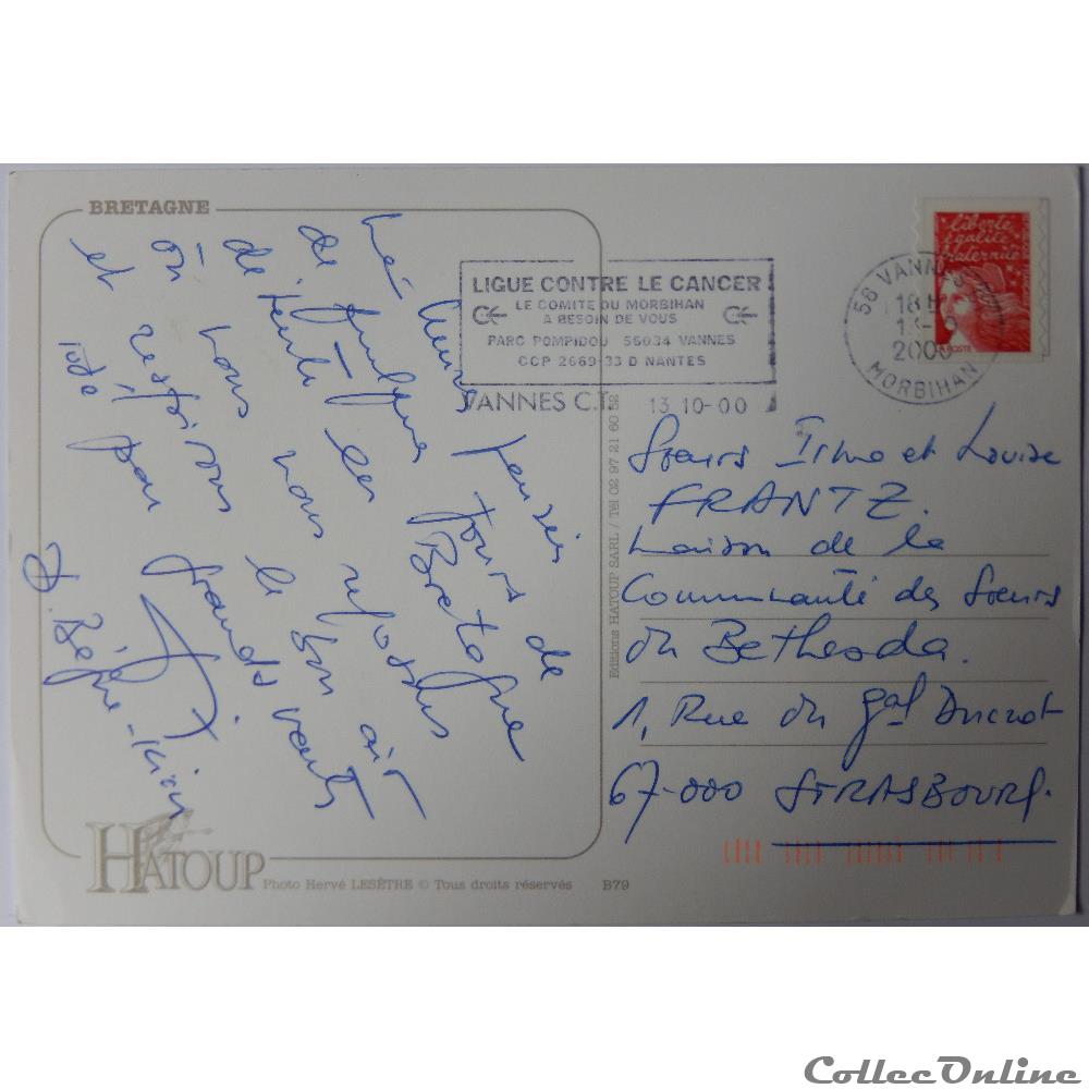 carte postale france cp de bretagne