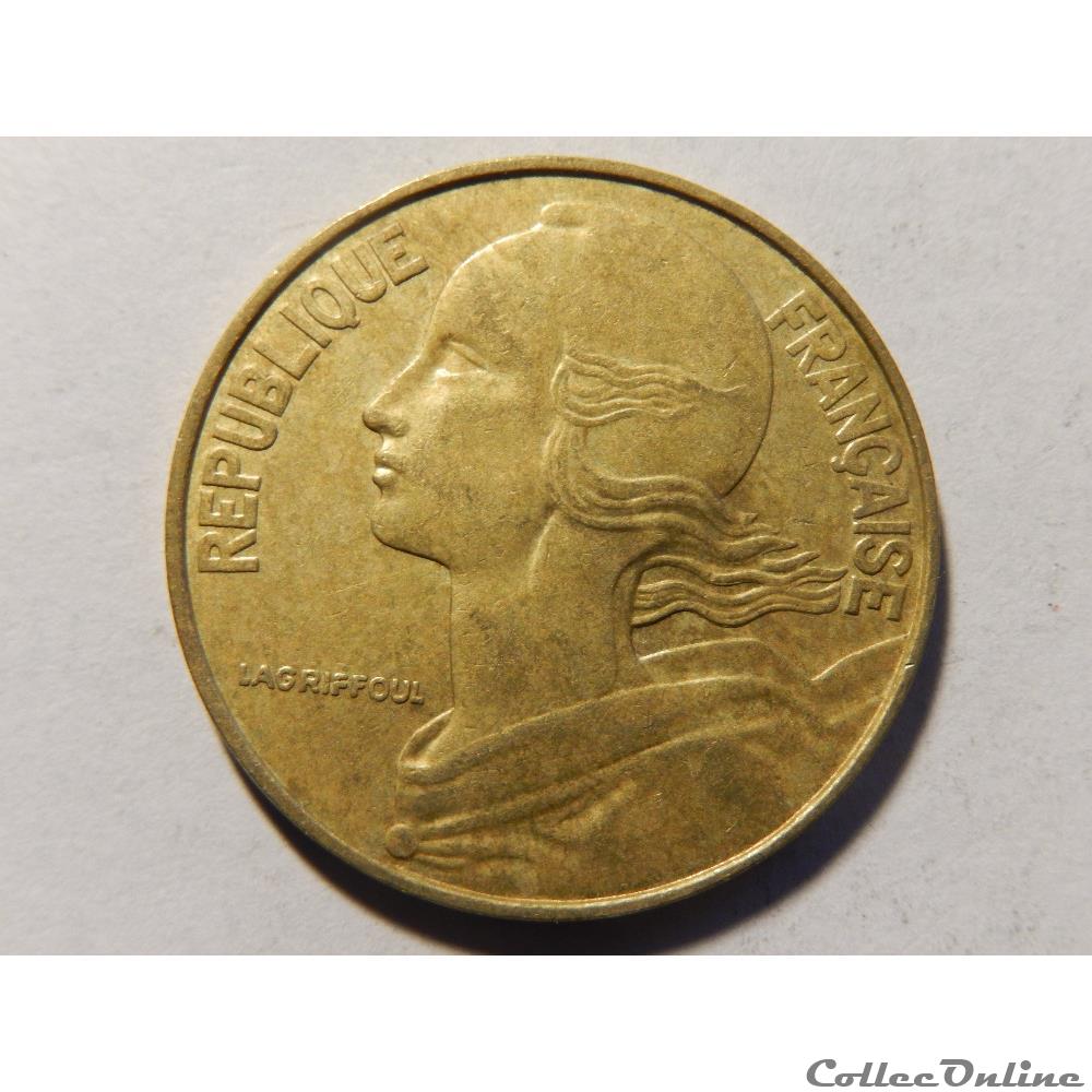 monnaie france moderne 20 centimes marianne 1985