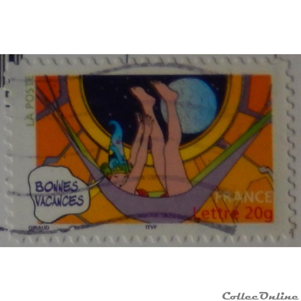03904 Bonnes vacances 20 gr de 2006 2 timbre france 03904 bonnes vacances 20 gr de 2006