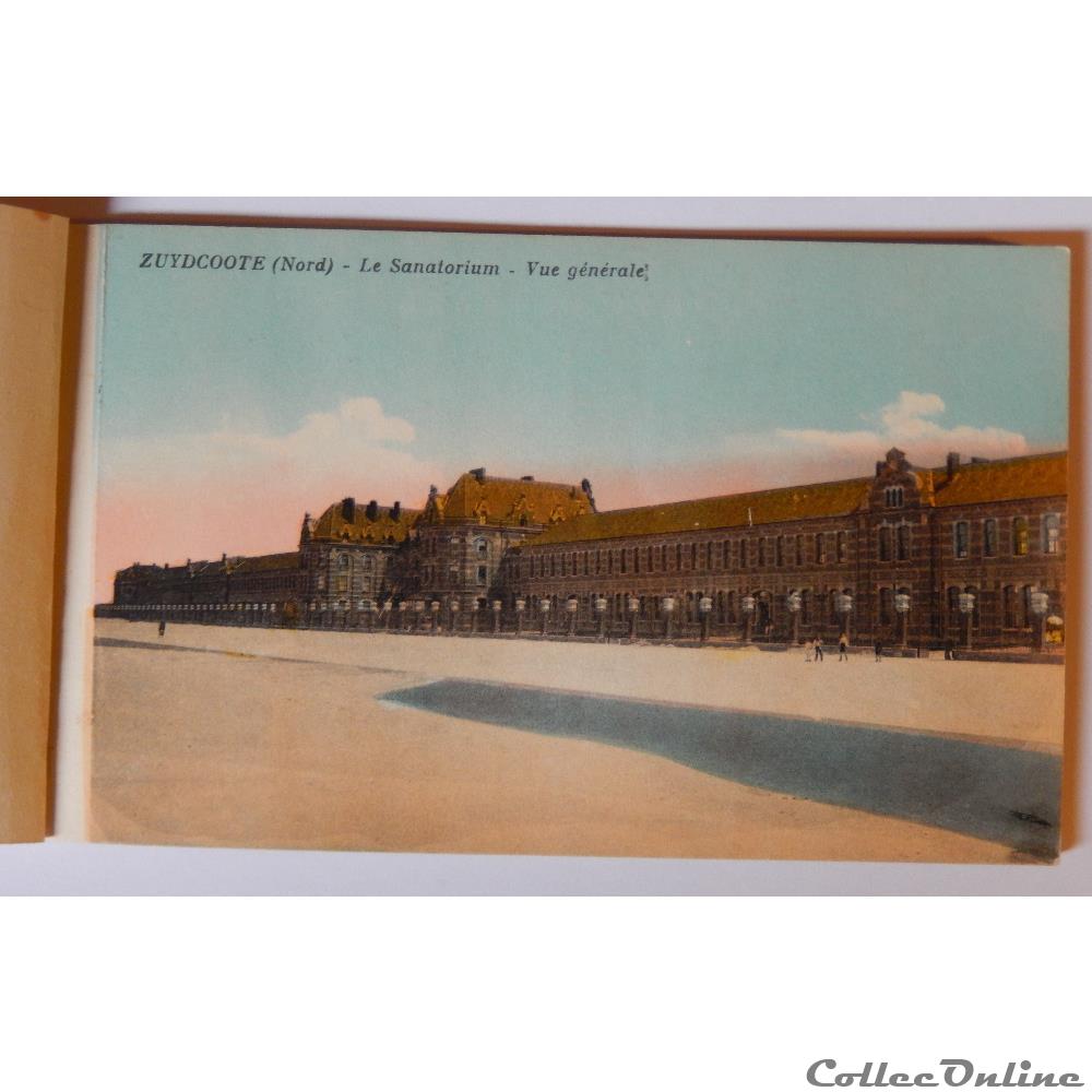 CPA du Nord, Zuydcoote, le Sanatorium 4 carte postale france de calai cpa du nord zuydcoote le sanatorium