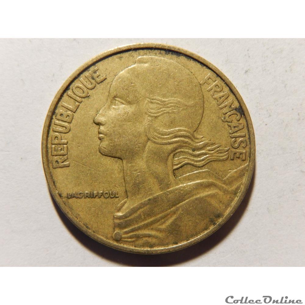 monnaie france moderne 20 centimes marianne 1969