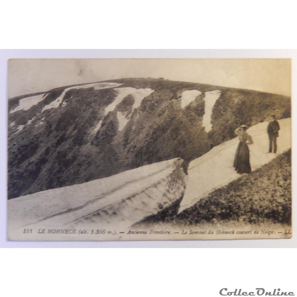 CPA du Hohneck, Haut-Rhin carte postale france alsace cpa du hohneck haut rhin