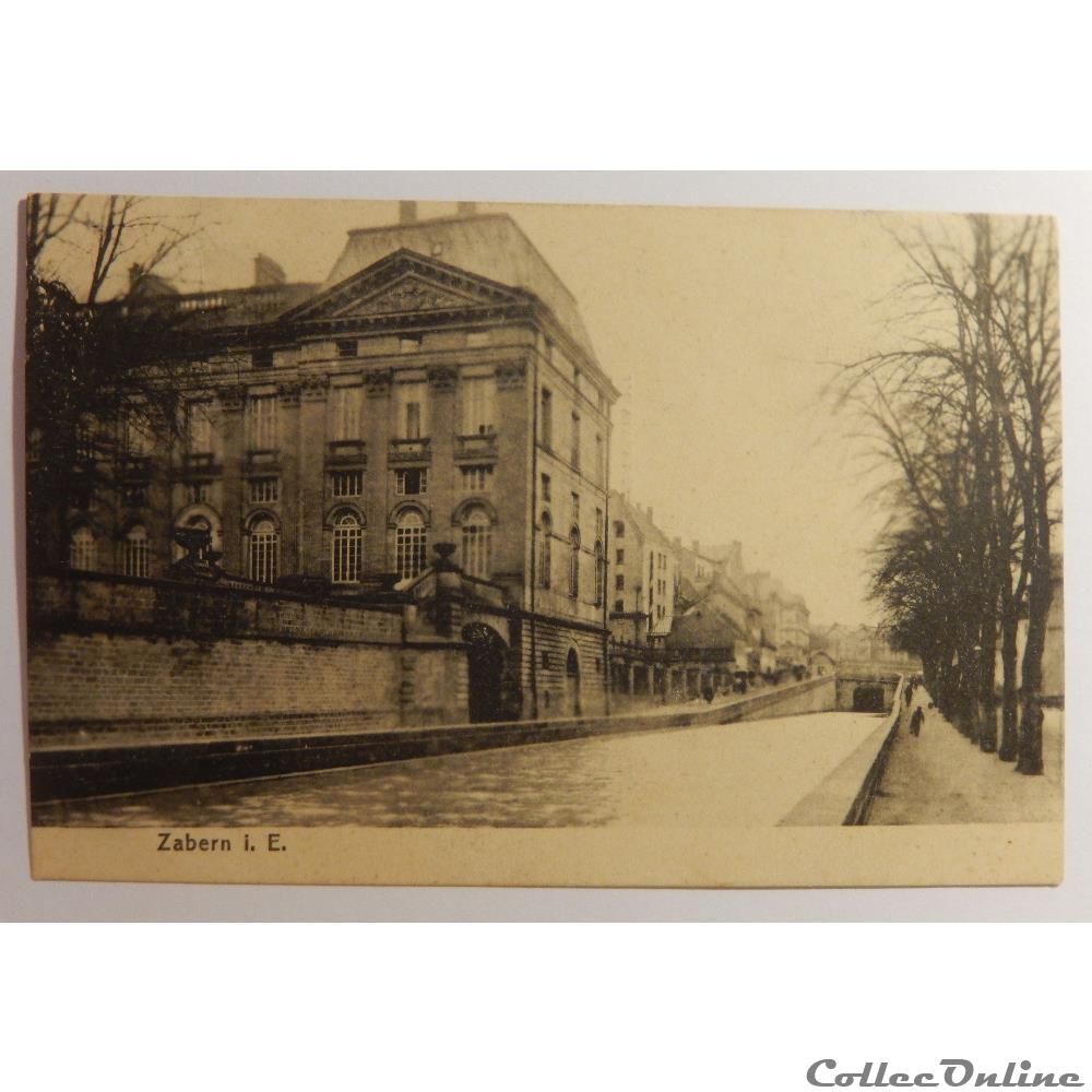 carte postale france alsace cpa de saverne bas rhin