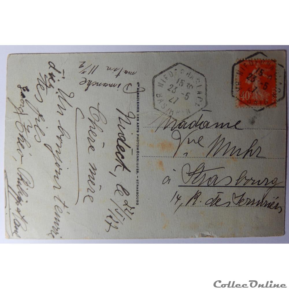 CPA du Nideck, entrée de la ruine, Bas-Rhin carte postale france alsace cpa du nideck entree de la ruine bas rhin