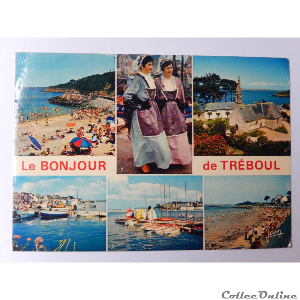 carte postale france bretagne cp du finistere treboul