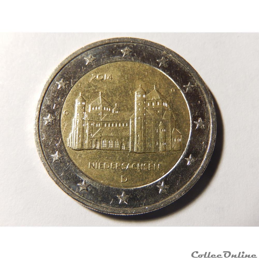 monnaie euro allemagne niedersachsen