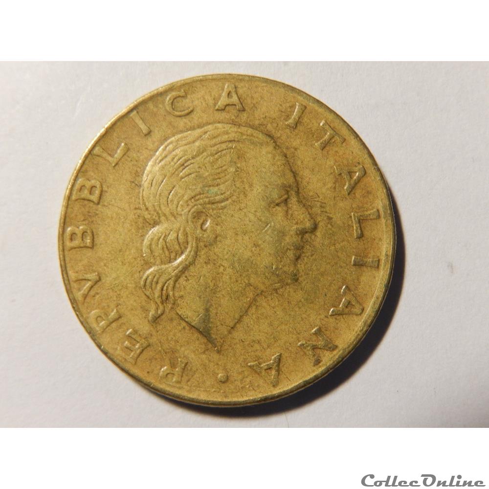 Italie, 200 lires 1980 2 monnaie monde italie 200 lires 1980